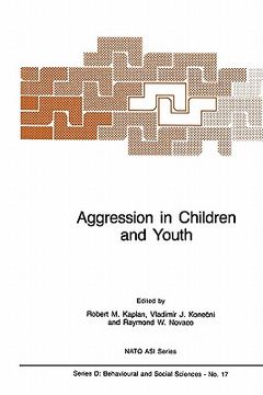 portada aggression in children and youth