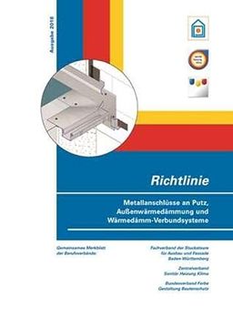 portada Richtlinie Metallanschlüsse an Putz, Außenwärmedämmung und Wärmedämm-Verbundsysteme (en Alemán)