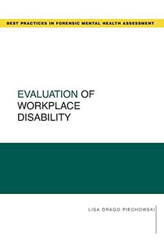 portada Evaluation of Workplace Disability (in English)
