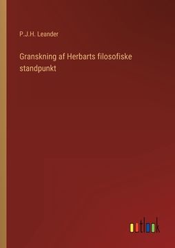 portada Granskning af Herbarts filosofiske standpunkt (in Swedish)