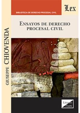 portada Ensayos de Derecho Procesal Civil (in Spanish)