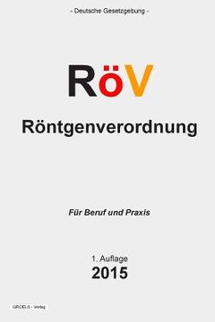 portada Röv: Röntgenverordnung (en Alemán)