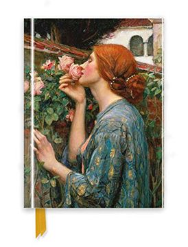 portada Waterhouse: Soul of a Rose (Foiled Journal) (Flame Tree Nots) (in English)