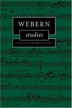 portada Webern Studies Hardback (Cambridge Composer Studies) (en Inglés)
