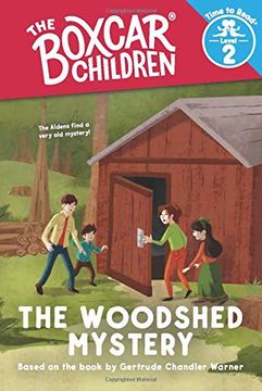 portada The Woodshed Mystery (Boxcar Children Time to Read) (en Inglés)