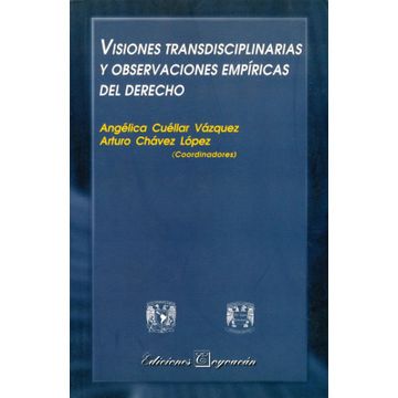 portada Visiones transdisciplinarias y observaciones empíricas del derecho