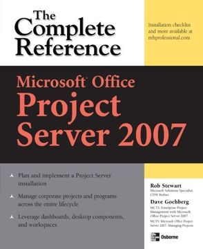 portada Microsoft® Office Project Server 2007: The Complete Reference (in English)