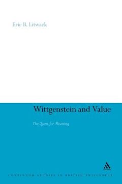 portada wittgenstein and value (in English)