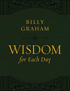 portada Wisdom for Each day (Large Text Leathersoft) (en Inglés)