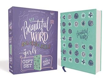portada Holy Bible: New International Version, Beautiful Word Coloring Bible for Girls Pencil (en Inglés)