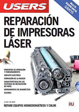 portada Reparación de impresoras láser (Spanish Edition)