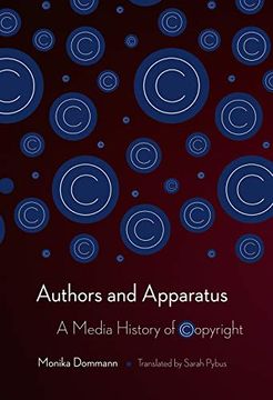 portada Authors and Apparatus: A Media History of Copyright (in English)