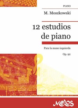 portada Ba8779 - 12 Estudios de Piano Para la Mano Izquierda Op. 92