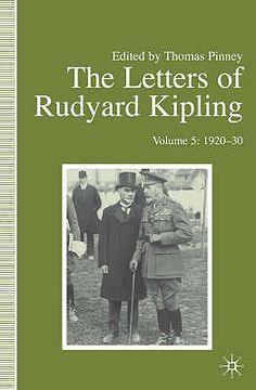 portada The Letters of Rudyard Kipling: Volume 5: 1920-30 (in English)