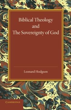 portada Biblical Theology and the Sovereignty of god 