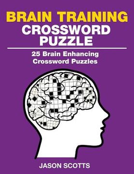 portada Brain Training Crossword Puzzle (en Inglés)