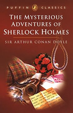 portada The Mysterious Adventures of Sherlock Holmes: "The Greek Interpreter"; "The'gloria Scott"'; "The Resident Patient"; "The Boscomb" (Puffin Classics) (en Inglés)