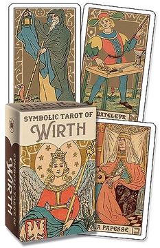 portada Symbolic Tarot of Wirth Mini (Symbolic Tarot of Wirth, 2) (en Inglés)