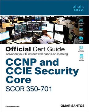 portada Ccnp and Ccie Security Core Scor 350-701 Official Cert Guide (en Inglés)