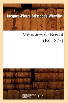 portada Mémoires de Brissot (Éd.1877) (en Francés)