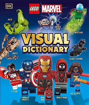 portada Lego Marvel Visual Dictionary: Without Minifigure 