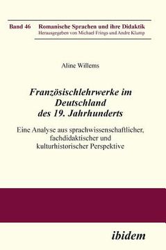 portada Französischlehrwerke im Deutschland des 19. Jahrhunderts. (en Alemán)