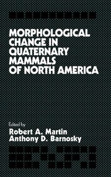 portada Morphological Change in Quaternary Mammals of North America (in English)