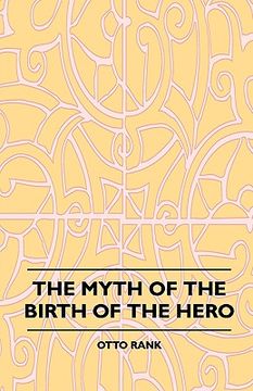 portada the myth of the birth of the hero (in English)