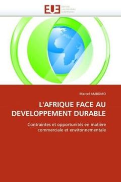 portada L'Afrique Face Au Developpement Durable
