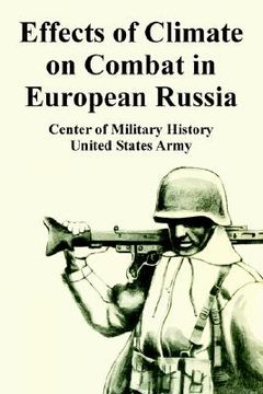 portada effects of climate on combat in european russia (en Inglés)