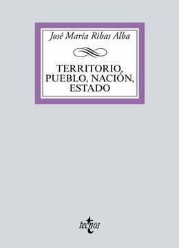 portada Territorio, Pueblo, Nación, Estado: La Experiencia Romana