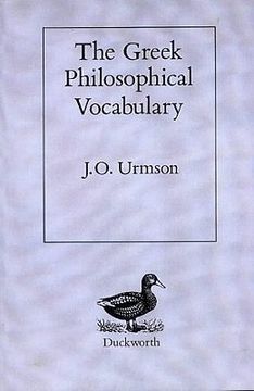 portada greek philosophical vocabulary (en Inglés)