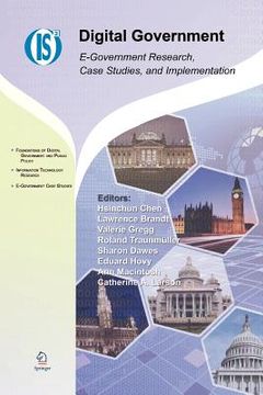 portada digital government: e-government research, case studies, and implementation (en Inglés)