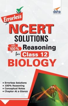 portada Errorless NCERT Solutions with with 100% Reasoning for Class 12 Biology (en Inglés)