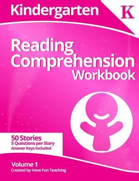portada Kindergarten Reading Comprehension Workbook: Volume 1 (en Inglés)