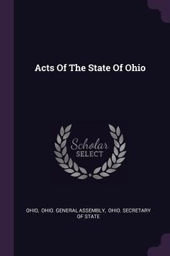 portada Acts Of The State Of Ohio (in English)