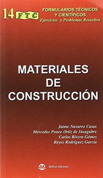 portada Materiales de Construcción. Formularios Técnicos y Científicos (in Spanish)