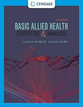 portada Basic Allied Health Statistics and Analysis (Mindtap Course List) 