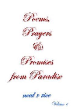 portada poems, prayers and promises from paradise (en Inglés)