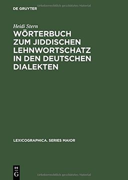 portada W Rterbuch Zum Jiddischen Lehnwortschatz in Den Deutschen Dialekten (Lexicographica: Series Maior) (German Edition)