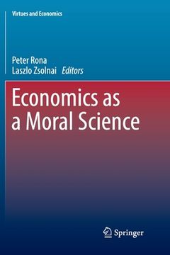 portada Economics as a Moral Science (en Inglés)