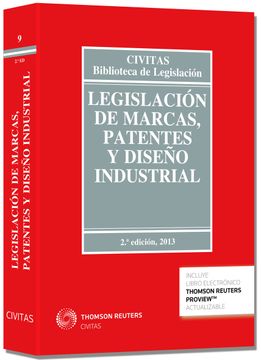 portada Legislación de Marcas, Patentes y Diseño Industrial (Papel + E-Book) (Biblioteca de Legislación)
