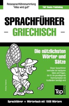portada Sprachführer Deutsch-Griechisch und Kompaktwörterbuch mit 1500 Wörtern (en Alemán)