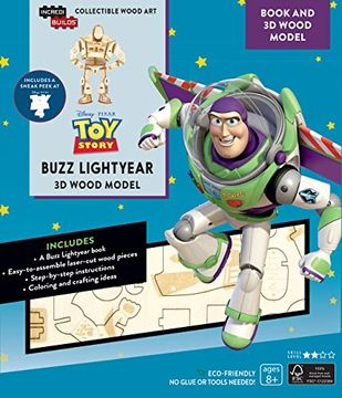 portada Incredibuilds toy Story Buzz Lightyear (en Inglés)