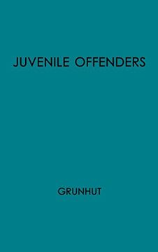 portada Juvenile Offenders Before the Courts (en Inglés)