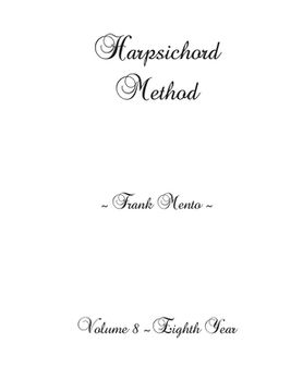 portada Harpsichord Method - Volume 8 (in English)