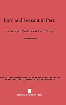 portada Lord and Peasant in Peru (en Inglés)