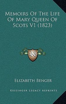 portada memoirs of the life of mary queen of scots v1 (1823) (en Inglés)