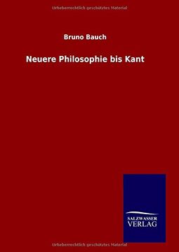portada Neuere Philosophie bis Kant (German Edition)
