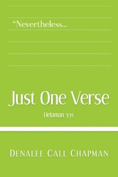 portada Just One Verse: Mosiah 3:35 (Volume 1)